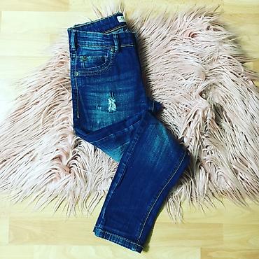 Cins şalvar: Razmer:10-11 Yash(146) Brend:OVS (Denim Slim Fit) Istehsal: Bangladesh — 5