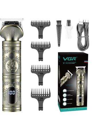 золотые кулончики: Аккумуляторная машинка для стрижки волос VGR-V.962 универсальный