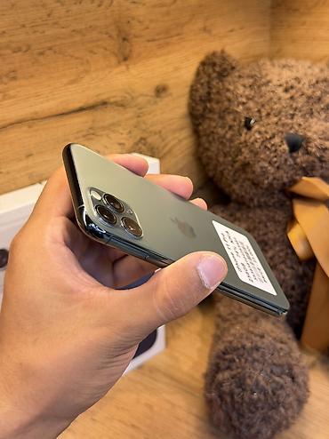 aphone 11: IPhone 11 Pro, Б/у, 256 ГБ, Matte Midnight Green, Коробка, В рассрочку, 71 % — 3