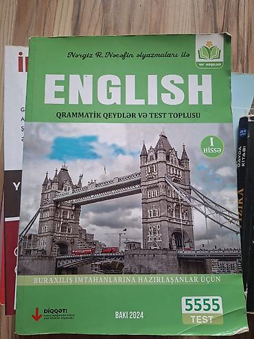 Testlər: Məhsul: “ENGLISH – Qrammatik Qeydlər və Test Toplusu” (I hissə) — 1
