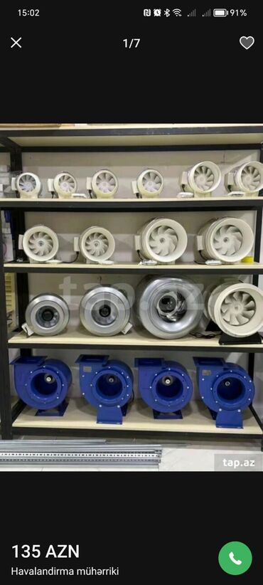 Havalandırma sistemləri: Havalandırma sistemləri üçün komplektlər Təqdim olunur: - Spiral — 2