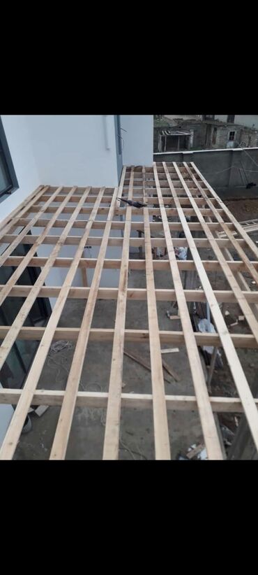 Dam işləri: Müxtəlif növ dam konstruksiyaları və örtüklərinin quraşdırılması, dam — 3