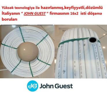 пластик терезе: Məhsul: John Guest 16x2 isti döşəmə boruları - Yüksək texnologiya ilə