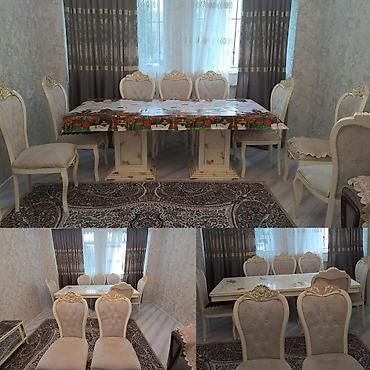Masa dəsti satılır 500₼. 8 oturcağı var.Ünvan