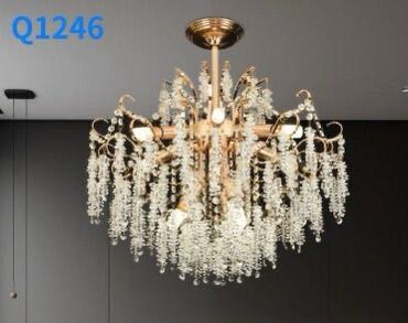 Люстры: Хрустальные подвесные люстры с LED-подсветкой - Эффектные — 3