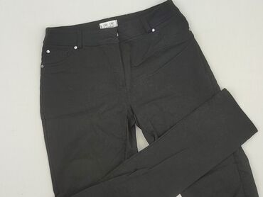 Material trousers for women, size XL (EU 42)