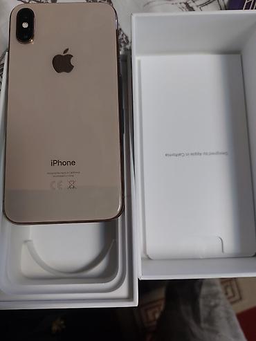 telefon iphone: IPhone Xs, Б/у, Золотой, Коробка — 1