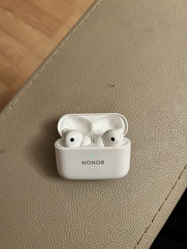 Qulaqcıqlar: İşlənmiş Simsiz (Bluetooth) Qulaqcıqlar, Honor, rəng - Ağ