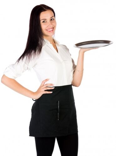 форма официанта: Требуется Официант Менее года опыта, Оплата Ежедневно