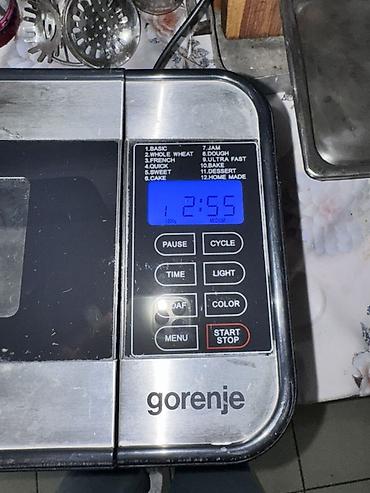 Хлебопечки: Хлебопечка Gorenje Торг небольшой есть - Электронное управление с — 2