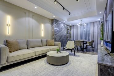 Посуточная аренда квартир: 3 комнаты, Душевая кабина, Постельное белье, Кондиционер — 6