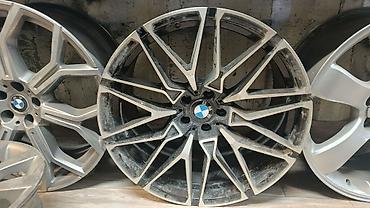 e34 4 4: Литые Диски R 20 BMW, Комплект, отверстий - 5, Б/у — 4
