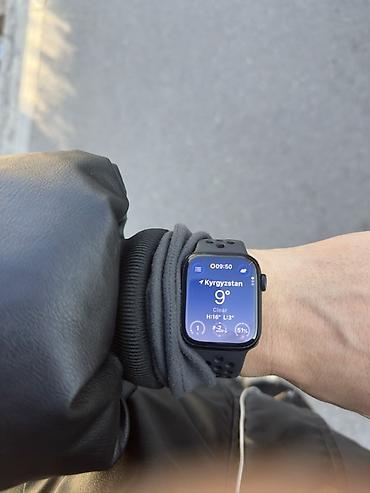 amazfit stratos 3 купить: Apple Watch series 7 GPS Nike+ 41mm силиконовым спортивным ремешком с — 5