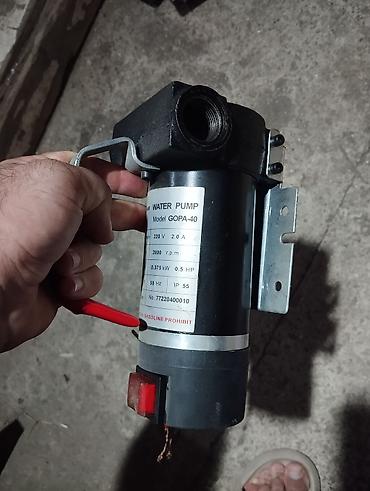 Аксессуары и тюнинг: Yağ və yanacaq çəkmək üçün elektrik nasos 220voltla işləyir — 4