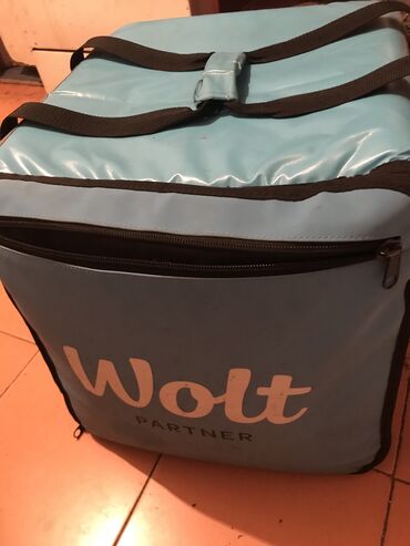 restoran avadanlıqları: Wolt çantası satılır vp əlaqə saxlayın