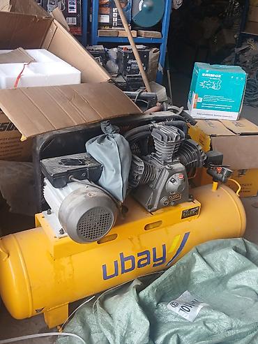 spec: Компрессор Ubay UB100 (поршневой, ременной привод) Основные — 1