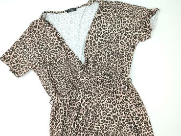 tanie sukienki wizytowe dla puszystych: Women`s overall, Pink, size 3XL (EU 46)
