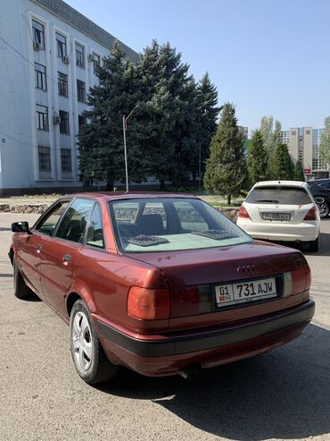 audi с6: Audi 80: 1992 г., 2 л, Механика, Бензин, Седан