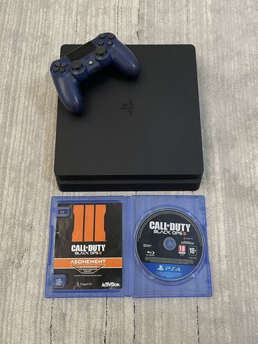 пк игры: Продаю PS 4 Slim 500 ГБ с В хорошем состоянии, Работает отлично, без