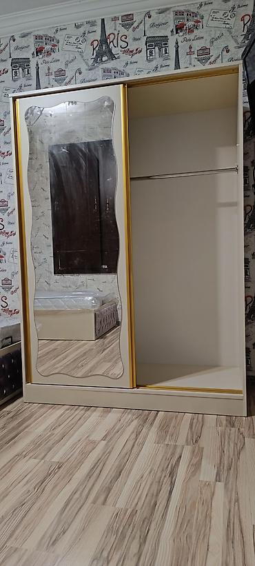 dehliz skafi: Yeni, 2 qapılı, Güzgülü, Bej, Kupe, Düz dolab — 5
