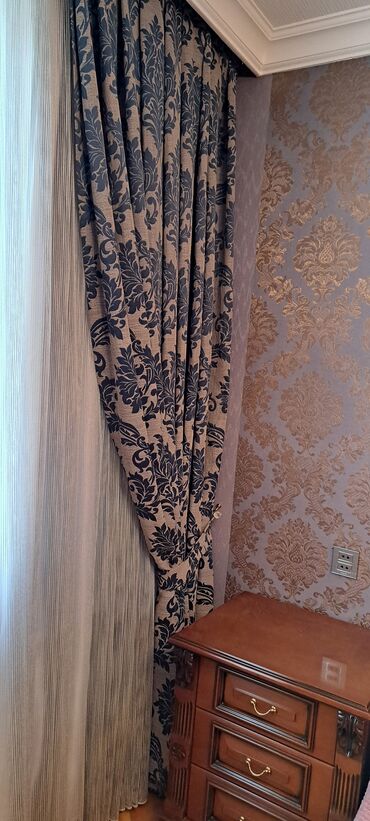 Pərdə və tüllər: Tek perde satilir. capselladan alinib.1defe istifade olunub — 6