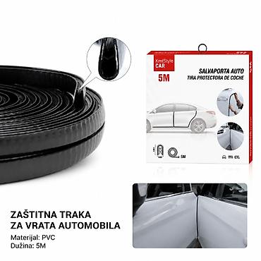 KMT Podesiva zaštitna lajsna za vrata automobila, utorni tip – Kmt