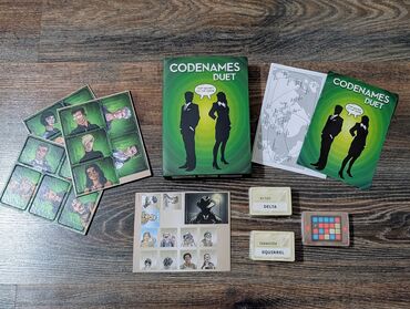 Настольные игры: Selling a new board game. Codenames: Duet is a cooperative word game