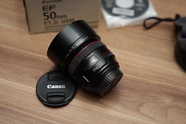 Foto və videokameralar: Canon EF 50mm f/1.2L USM obyektiv -Canonun ən ideal linzalarından — 6