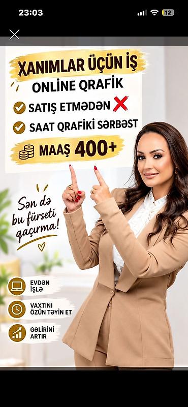 gecə novbəsi satici: Marketoloq tələb olunur, 18-29 yaş, Təcrübəsiz — 1