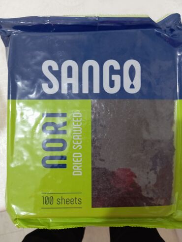 нори для суши купить: Нори SANGO — сушёные листы морских водорослей. количество 2 Пакета -