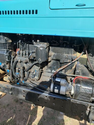 Тракторы МТЗ (Беларус): Продается МТЗ 80+пресс подборщик Кыргызстан 7зуб аппарат германия все — 7