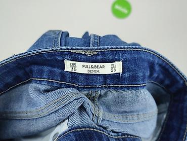 czarne jeansy pull: PULL&BEAR, Jeansy damskie, rozmiar S — 4