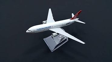 Digər oyuncaqlar: Aircraft model 🇹🇷 turkish airlines boeing 777 🇹🇷 dəmir təyyarələr — 5
