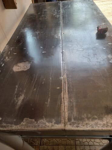 Столы для кафе: Металлический стол . все размеры на фото.ножки регулируемые под — 11