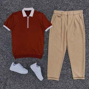 Другая мужская одежда: Образ на лето ⚜️
футболка 990сом
штаны 990сом 
обувь 1220сом