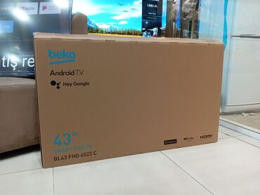 fondomix tablet qiyməti: Yeni Televizor Beko LED ekran 43" FHD (1920x1080), Pulsuz çatdırılma, Rayonlara çatdırılma