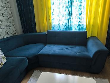 kunc divanlar ucuz: Künc divan, Yeni, Açılan, Bazalı, Vеlur parça, Çatdırılma yoxdur — 5