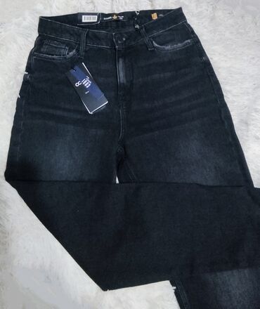 джинсы для девочки: Прямые, ColinS, ОАЭ, Высокая талия