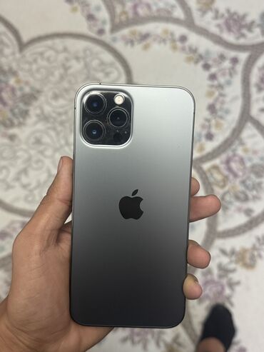 İnformatika: IPhone 12 Pro Max, 128 GB, Space Gray, Face ID