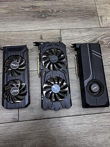 Видеокарта для ПК, Б/у, Palit, GeForce GTX, 8 ГБ