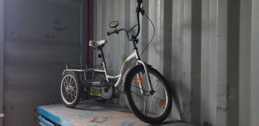 корзина на велосипед: Трёхколёсный подростковый велосипед Рикша от фирмы велолидер (не