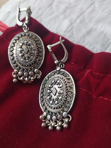 Серебряные серьги: Серебряные серьги, Проба 925, Женские — 5