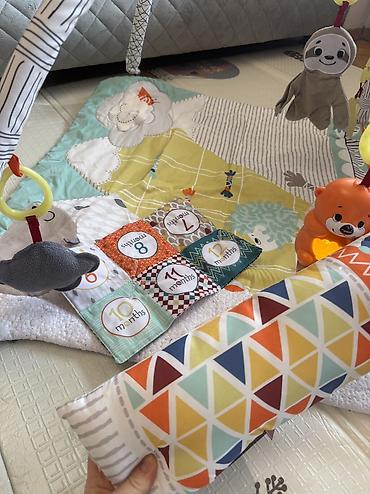 Манежи: Fisher Price brendindən inkişaf etdirici xalça satılır — 55 AZN! 💞 — 4