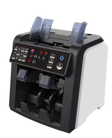 Кассовое оборудование: Машинка для счета денег-сортировщик AL-950 Удобные кнопки. Дисплей для