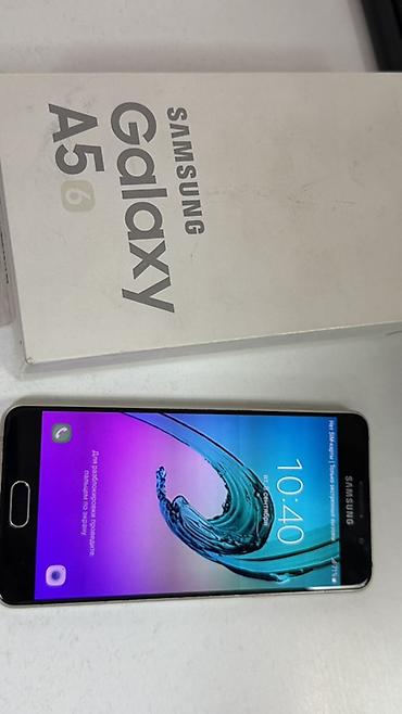 patriot viper: Samsung Galaxy A5 2016, Б/у, 16 ГБ, цвет - Золотой, 2 SIM — 1