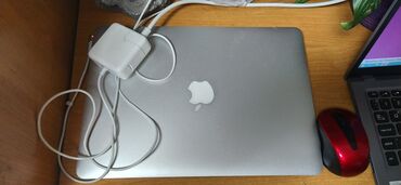 ноутбук macbook: Ноутбук, Apple, 4 ГБ ОЭТ, Intel Core i5, 13.5 ", Колдонулган, Жумуш, окуу үчүн, эс тутум HDD + SSD