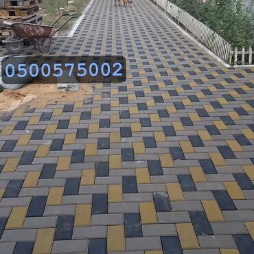 Брусчатка кирпич: Брусчатка кирпич, Для парковки, Бетонная, Литая, Новый, Гарантия, Бесплатный выезд, Укладка — 5