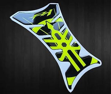 jake's marka: 3D Stikeri - YAMAHA FZ1 Tank pad - fluo žuta - 2060 📌 Opis: 3D — 4