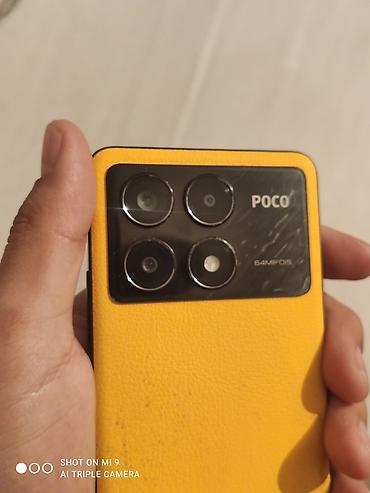 Poco: Poco X6 Pro 5G, Б/у, 256 ГБ, цвет - Желтый, 2 SIM — 4