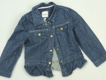 slim mom jeans: Children's jeans jacket, 5-6 years, 110-116 cm, condition - Very good